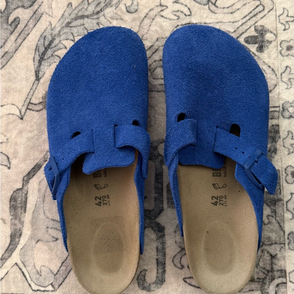 Birkenstock clogs in Indigo Blue - Picture 2 of 4
